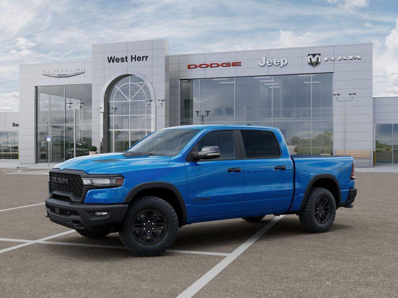 New 2026 Hydro Blue Pearl-Coat Exterior Paint RAM Rebel image 41
