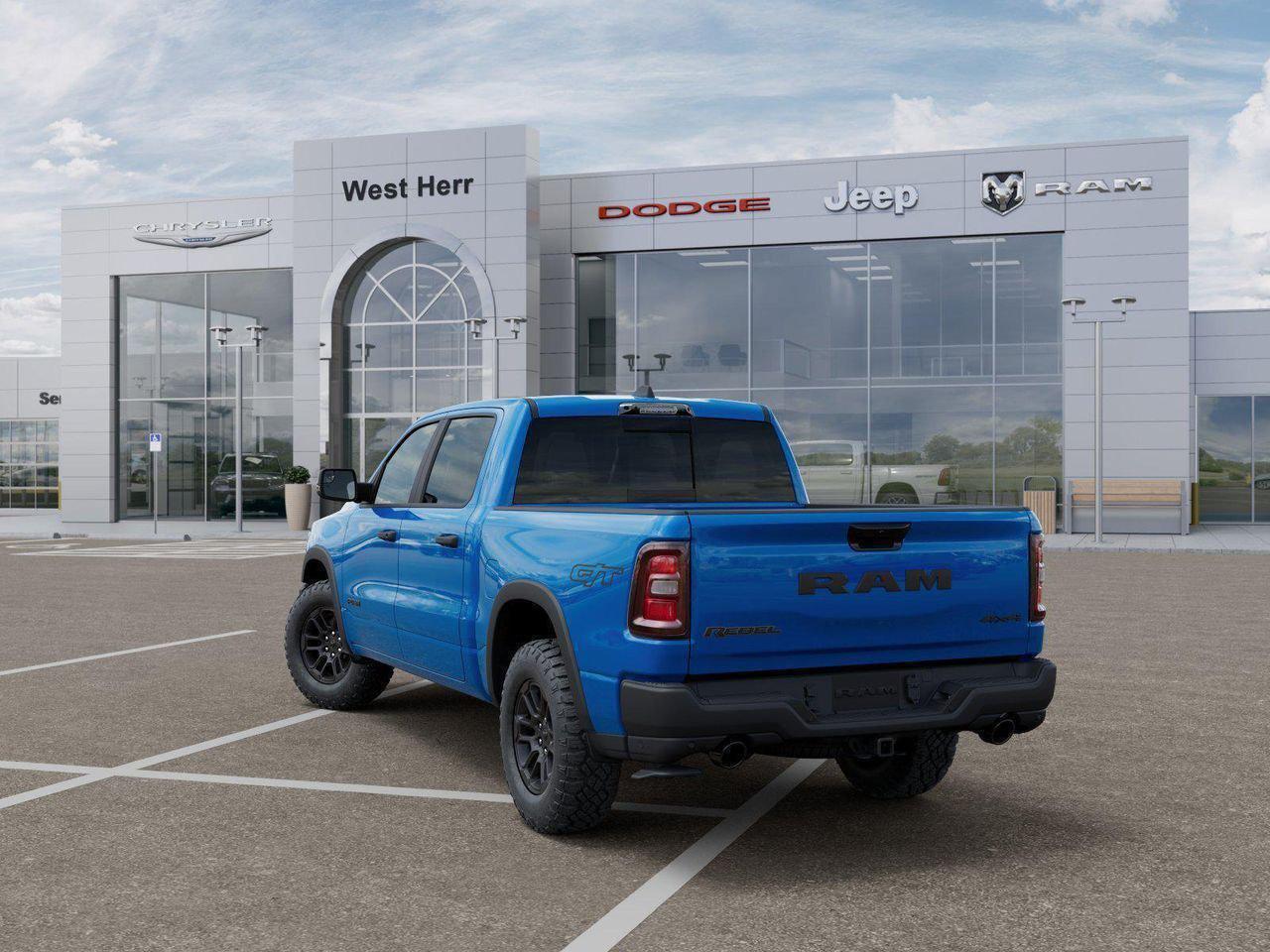 New 2026 Hydro Blue Pearl-Coat Exterior Paint RAM Rebel image 42