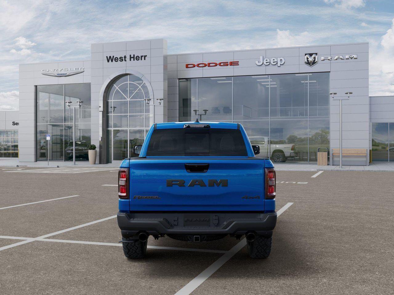 New 2026 Hydro Blue Pearl-Coat Exterior Paint RAM Rebel image 46