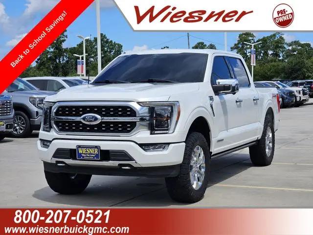 2021 Ford F-150 Platinum for sale in Conroe, TX