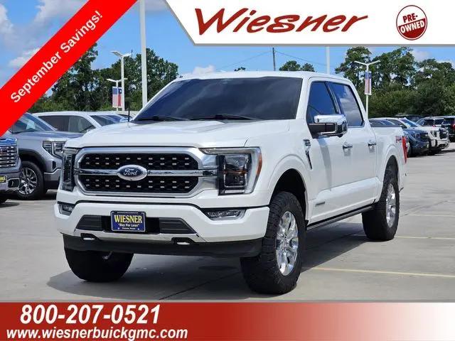 2021 Ford F-150 Platinum for sale in Conroe, TX