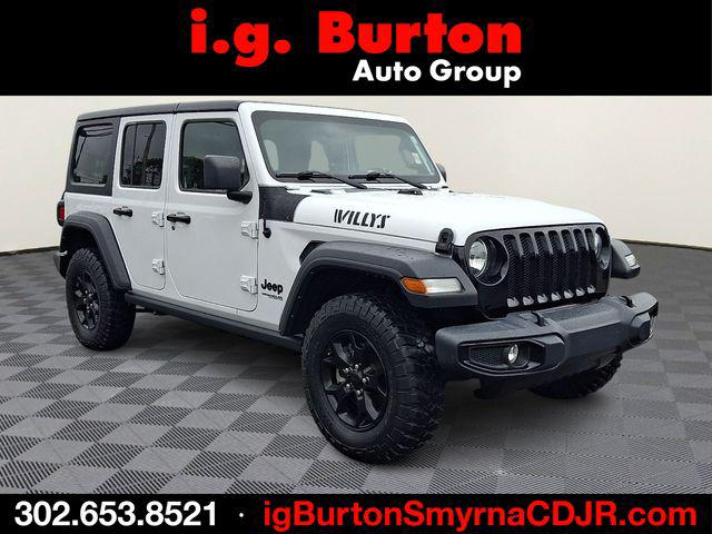 2022 Jeep Wrangler Unlimited Willys Sport 4x4 2022 Jeep Wrangler Unlimited Willys Sport 4x4