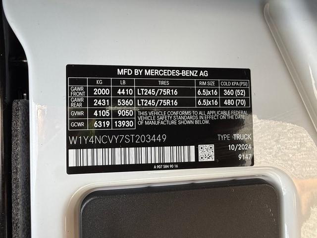 2025 Mercedes-Benz Sprinter 2500 High Roof 4-Cyl Diesel HO