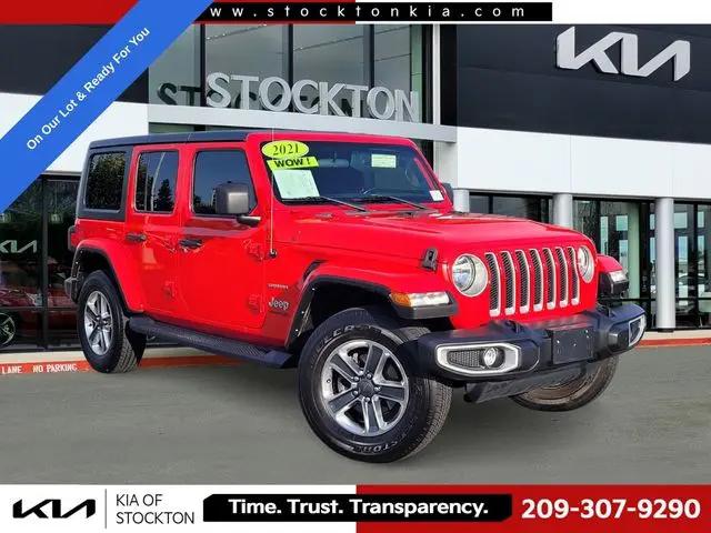 2021 Jeep Wrangler Sahara 4x4 for sale in Stockton, CA