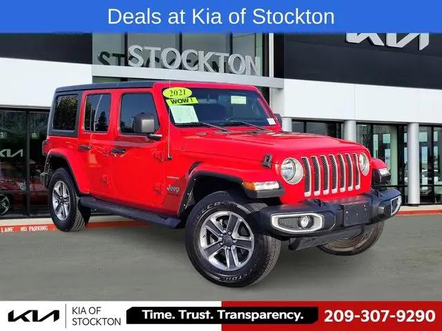 2021 Jeep Wrangler Sahara 4x4 for sale in Stockton, CA