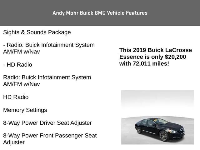 2019 Buick LaCrosse AWD Essence