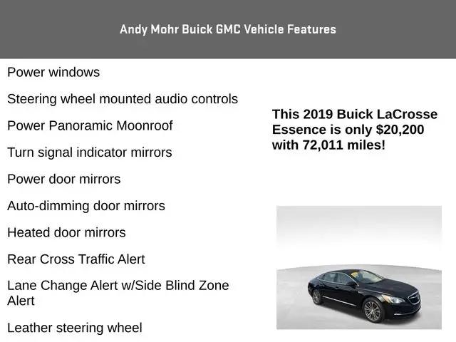 2019 Buick LaCrosse AWD Essence