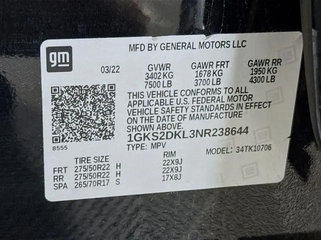 2022 GMC Yukon 4WD Denali