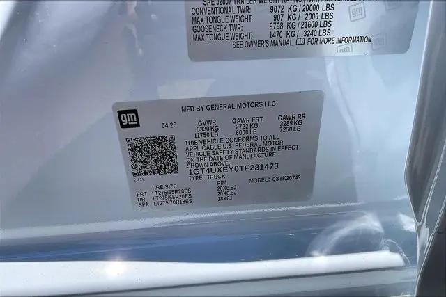 2026 GMC Sierra 2500HD Crew Cab, Standard Bed, Denali Ultimate, 4WD