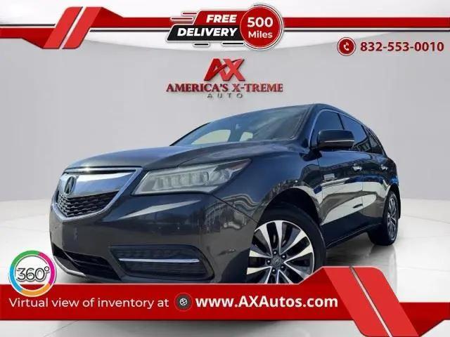 2015 Acura MDX Technology Package for sale in Houston, TX