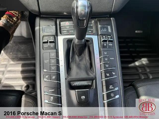 2016 Porsche Macan S