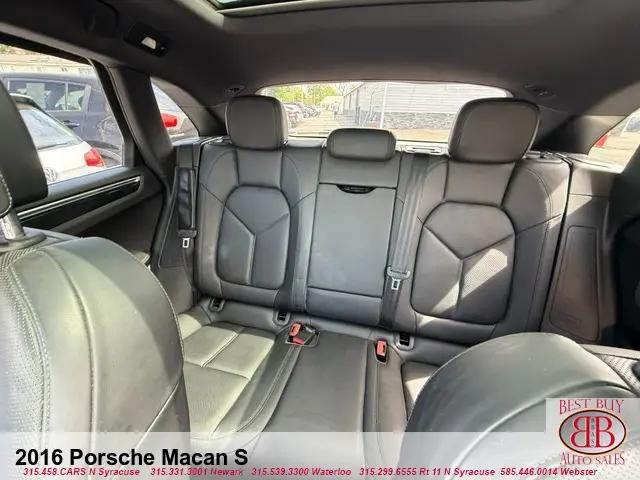 2016 Porsche Macan S