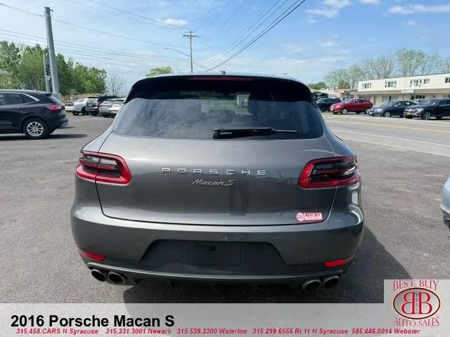2016 Porsche Macan S