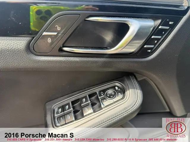 2016 Porsche Macan S