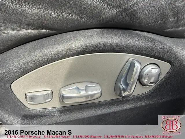 2016 Porsche Macan S