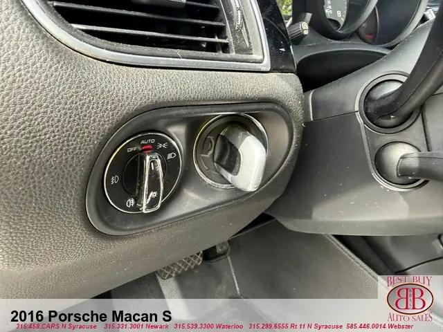 2016 Porsche Macan S