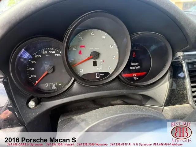 2016 Porsche Macan S