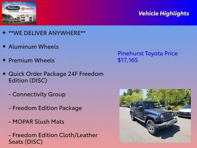 2013 Jeep Wrangler Unlimited Freedom Edition