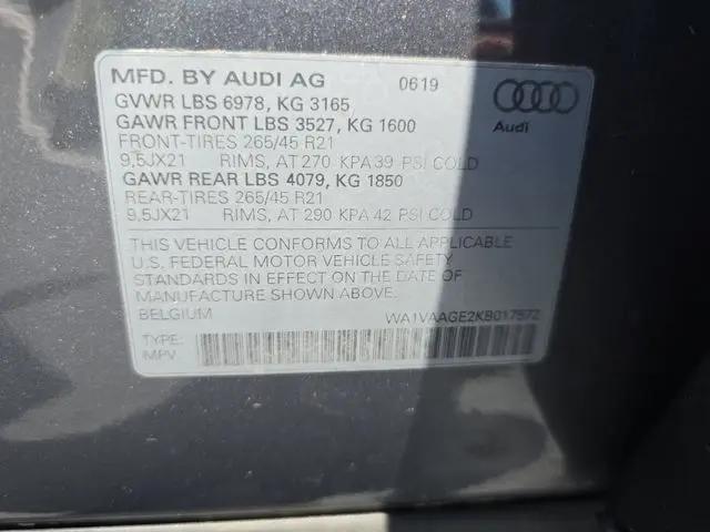 2019 Audi e-tron Premium Plus