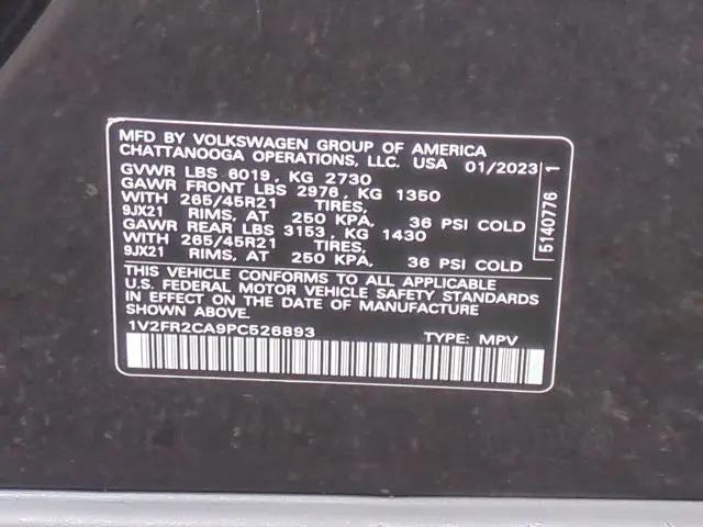 2023 Volkswagen Atlas 3.6L V6 SEL Premium R-Line