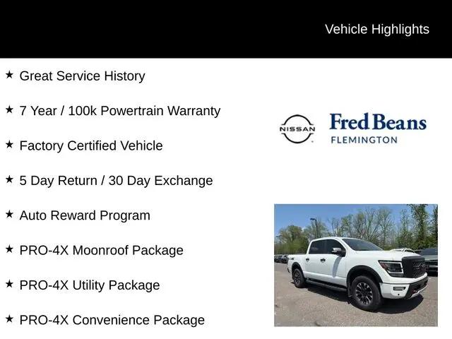 2024 Nissan Titan Crew Cab PRO-4X 4x4