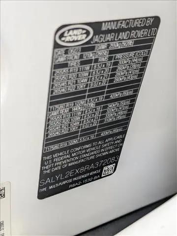 2024 Land Rover Range Rover Velar P250 Dynamic SE