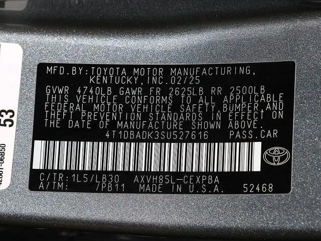 2025 Toyota Camry XSE