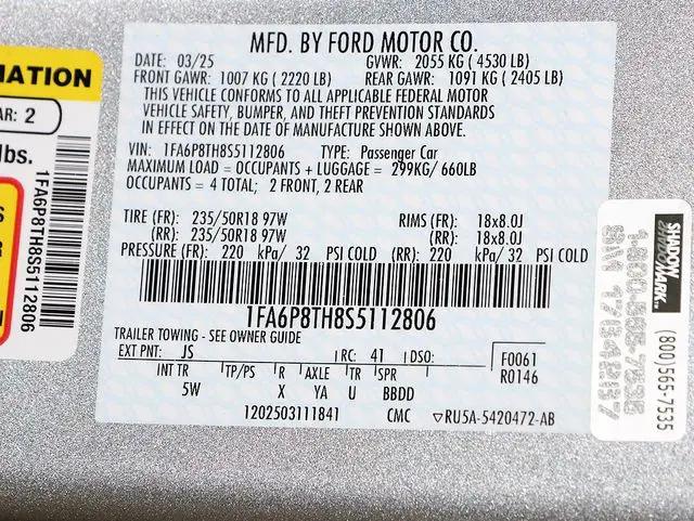 2025 Ford Mustang EcoBoost Premium Fastback