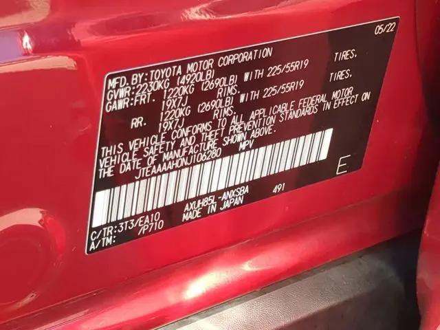 2022 Toyota Venza Limited