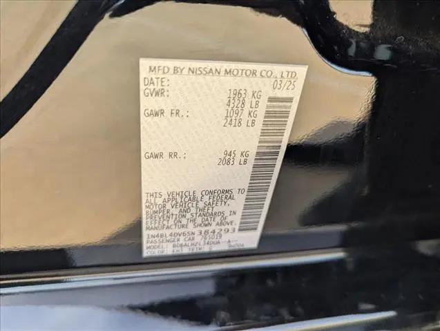 2025 Nissan Altima SV FWD