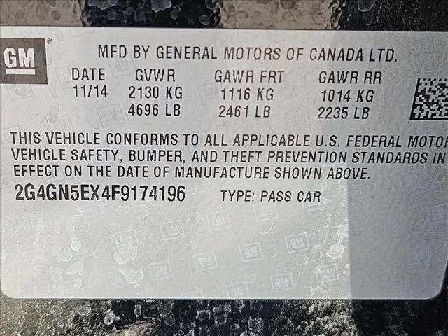 2015 Buick Regal Turbo/e-Assist Premium I