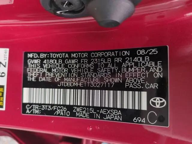2026 Toyota Corolla Hybrid Hybrid SE