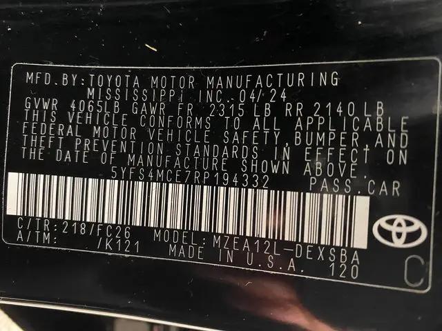 2024 Toyota Corolla SE