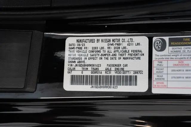 2024 Nissan Z Performance Auto