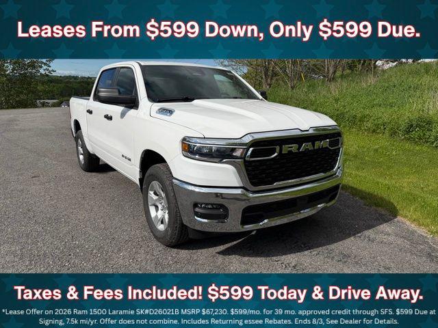 2026 Ram 1500 Big Horn Crew Cab 4x4 5'7" Box for sale in Cobleskill, NY