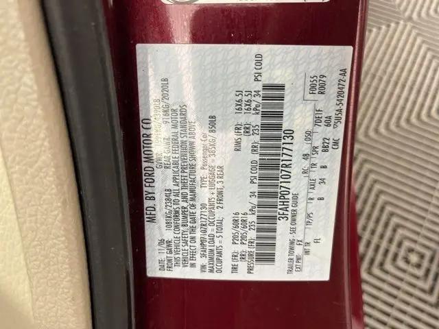 2007 Ford Fusion SE