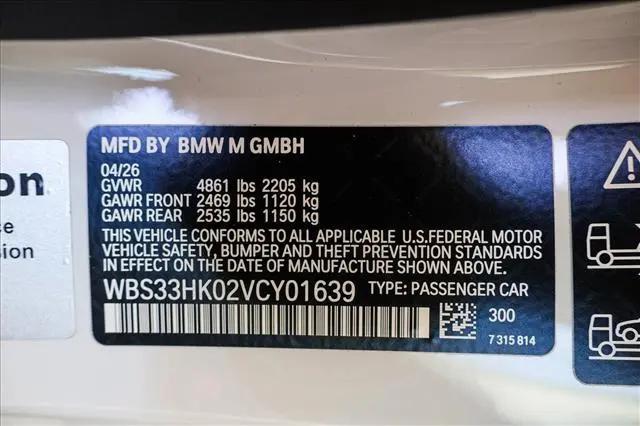2027 BMW M4 Competition xDrive