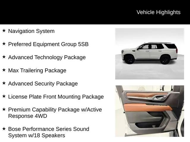 2023 GMC Yukon 4WD Denali Ultimate