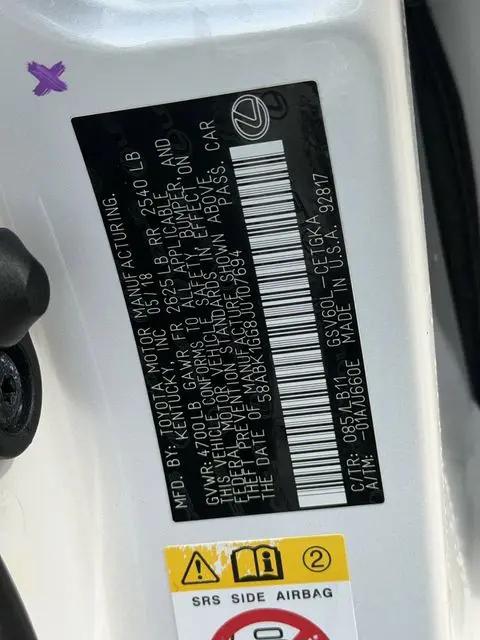 2018 Lexus ES 350 ES 350