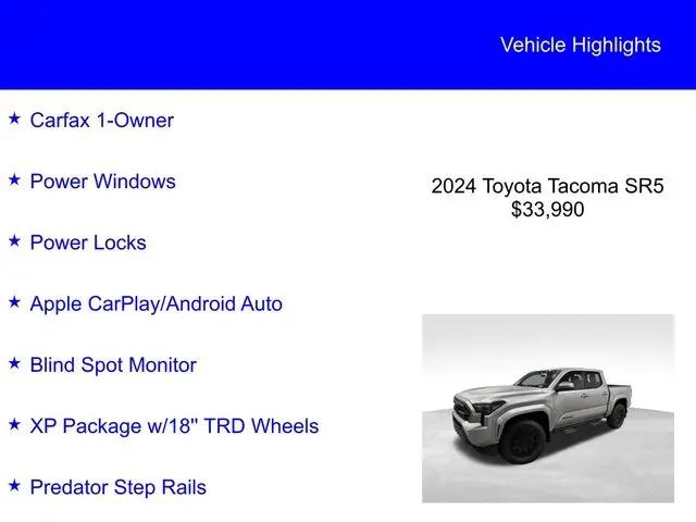 2024 Toyota Tacoma SR5
