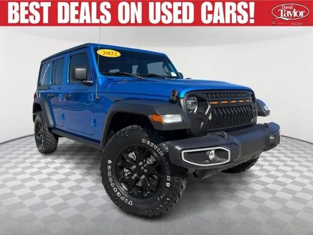 2022 Jeep Wrangler Unlimited Willys 4x4 for sale in Michigan City, IN