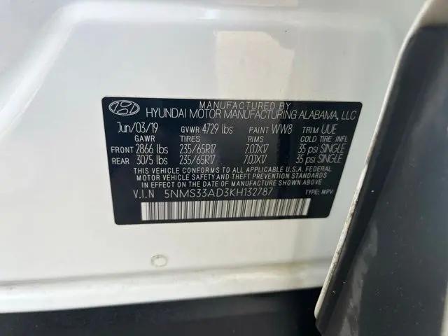 2019 Hyundai Santa Fe SEL