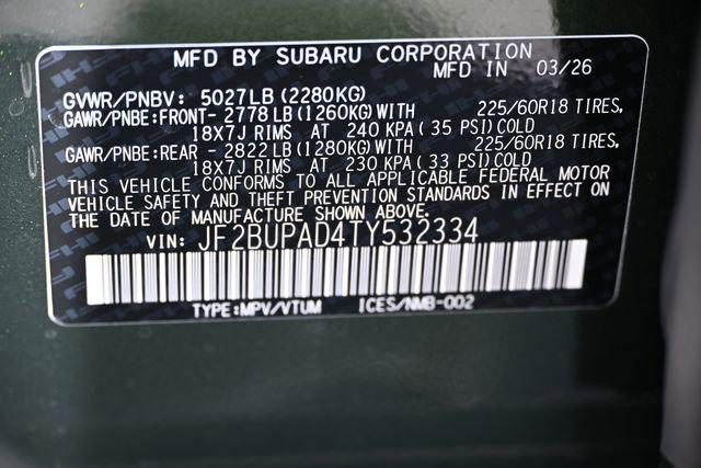 2026 Subaru Outback Premium