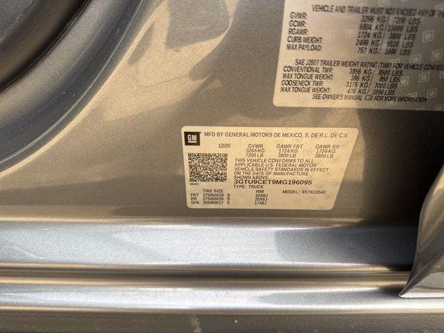 2021 GMC Sierra 1500 4WD Crew Cab Short Box Elevation