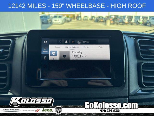 2026 Ram ProMaster 2500 Cargo Van Tradesman High Roof 159" WB w/Pass Seat