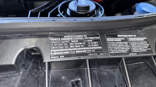 2025 Mercedes-Benz Sprinter 2500 High Roof 4-Cyl Diesel