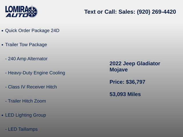 2022 Jeep Gladiator Sport