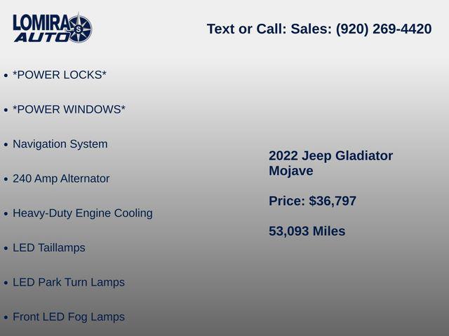 2022 Jeep Gladiator Sport