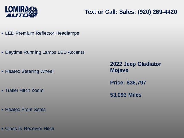 2022 Jeep Gladiator Sport