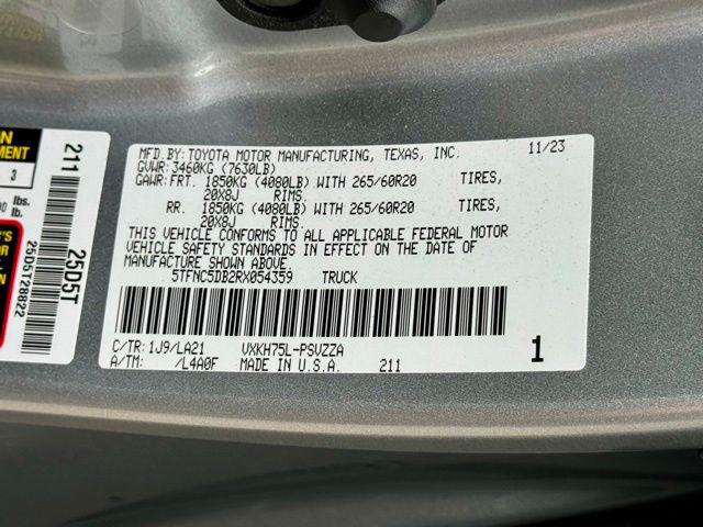 2024 Toyota Tundra Platinum 4WD